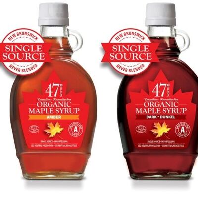 4 Grades SINGLE SOURCE Maple Syrup Canada Grade A GOLDEN, AMBER, DARK & VERY DARK 250g each