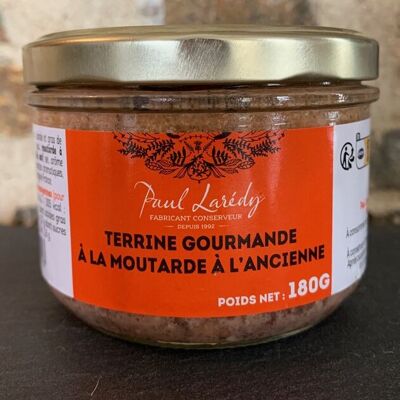 Gourmet terrine with whole-grain mustard 180g