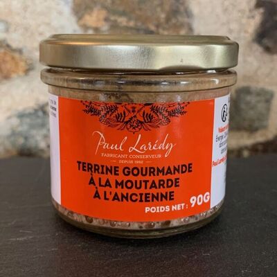 Gourmet terrine with whole-grain mustard 90g