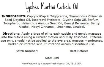 Stylo à huile pour cuticules Lychee Martini 3