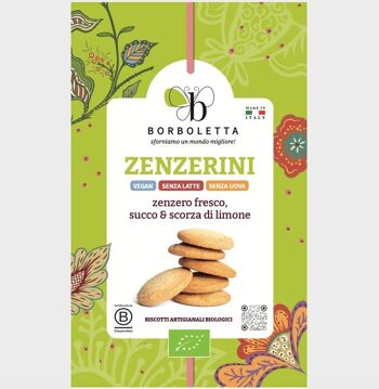 ZENZERINI - Biscuits artisanaux bio au jus de citron et gingembre 4