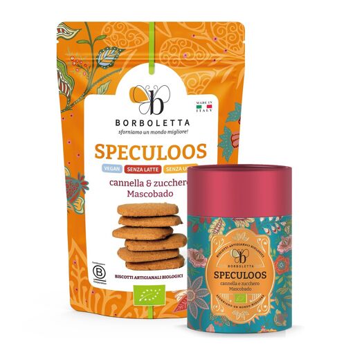 SPECULOOS - Biscotti artigianali biologici con cannella e spezie