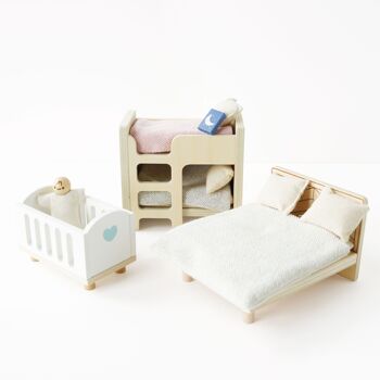 Ensemble de démarrage meubles de maison de poupées ME040-C/ensemble complet de meubles de maison de poupées (nouveau look) 3