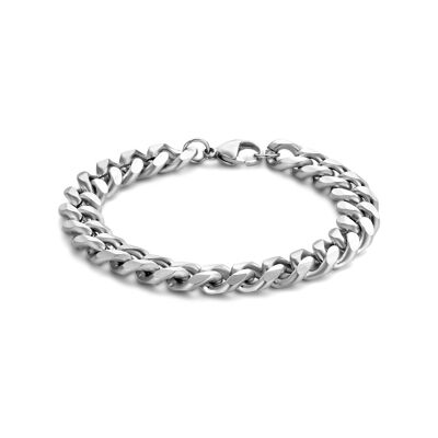 Bracciale lapislazzuli ed emaite 4mm spazzolato ipg - 7FB-0502