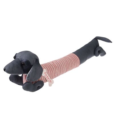 Sausage Dog Draught Excluder - Pink