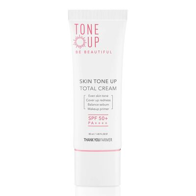 Grazie Farmer Skin Tone Up Total Cream SPF 50+ PA++++
 40 ml