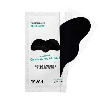YADAH – Reinigende Nasenpackung mit Aktivkohle, 10 Stück
