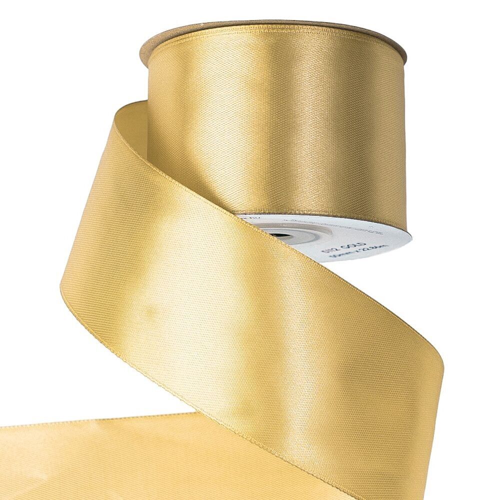 Nastro di raso 50mm x 22.86m - Oro