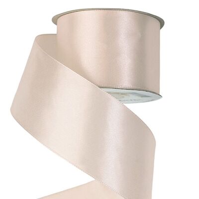 Satinband 50 mm x 22.86 m – Champagner