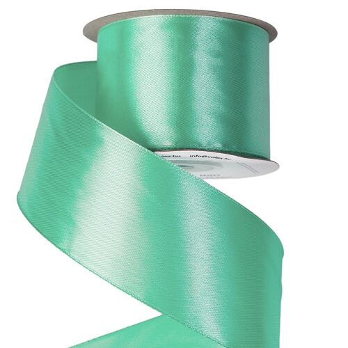 Satin ribbon 50mm x 22.86m - Mint