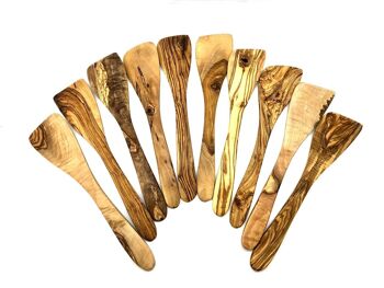 Offre TOP ! Lot de 20 spatules sans trous 30 cm bois d'olivier 3