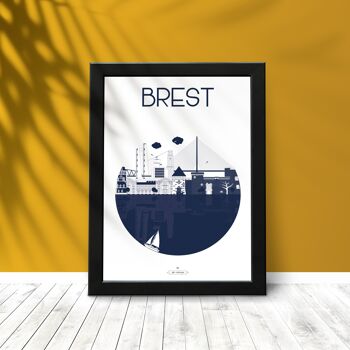 Affiche BREST La ville 2