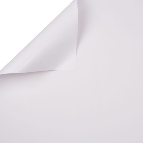Wrapping decorative foil sheet 58cm x 58cm, 20pcs - White