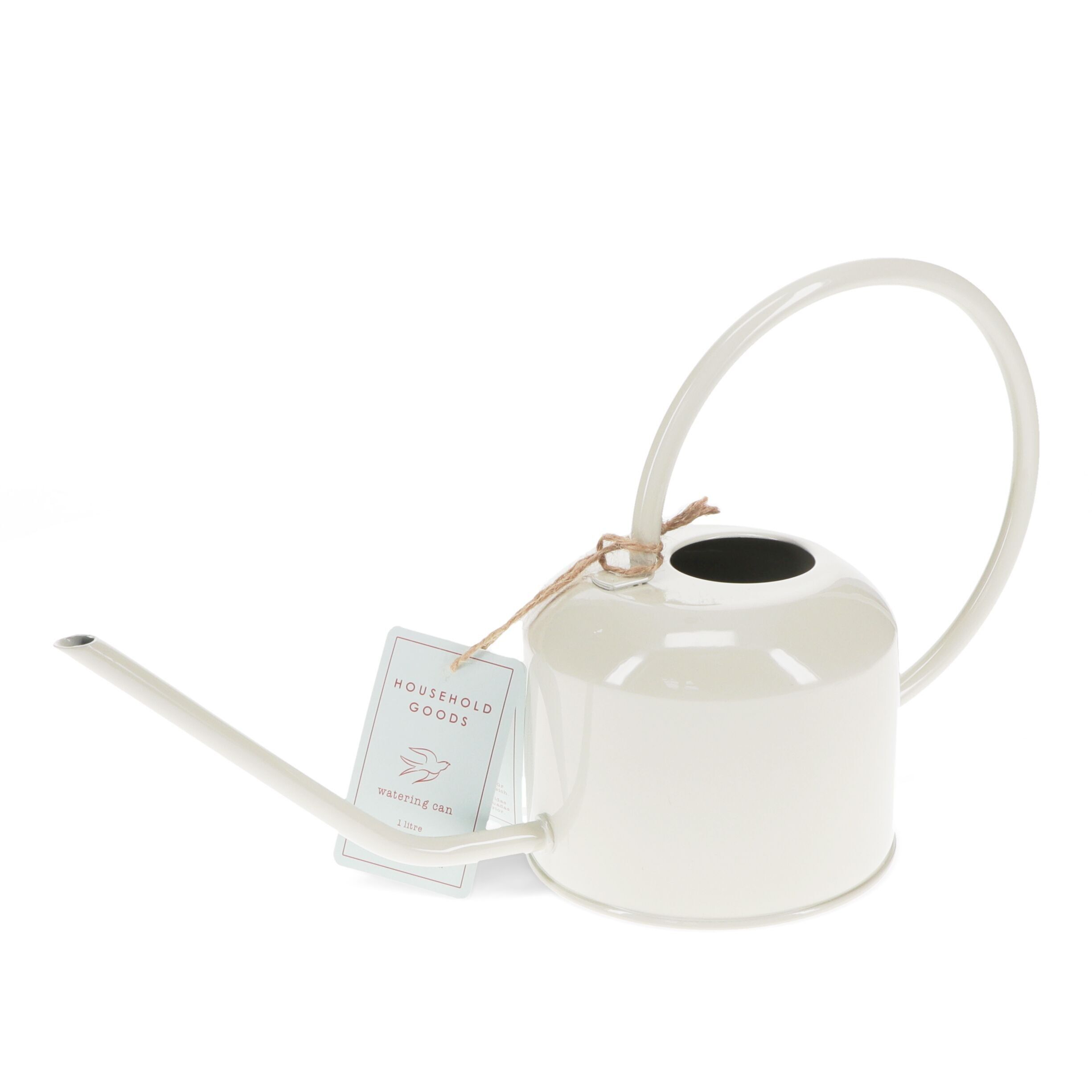 Annaffiatoio in metallo da 1 litro - Grigio pietra