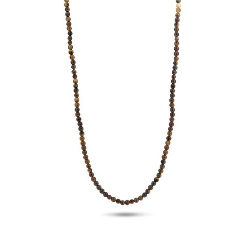 Matt tiger eye necklace - 7FN-0010