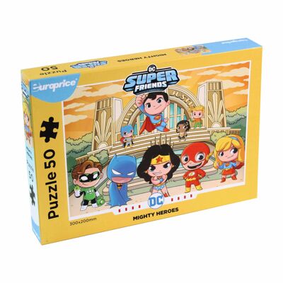 Puzzle 50 Teile DC Super Friends: Mighty Heroes