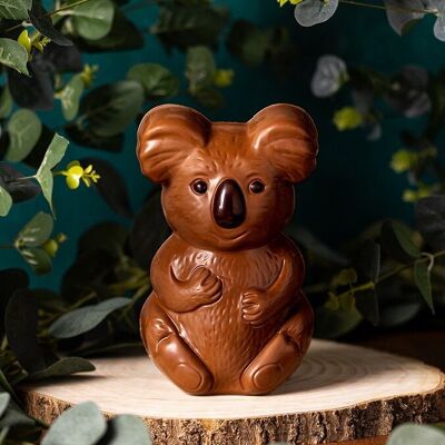Carácter de chocolate koala