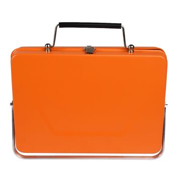 Valise portable BBQ - Orange brûlé 3