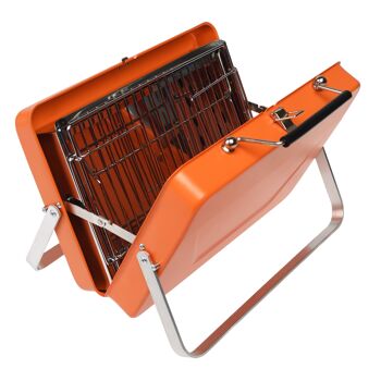 Valise portable BBQ - Orange brûlé 4