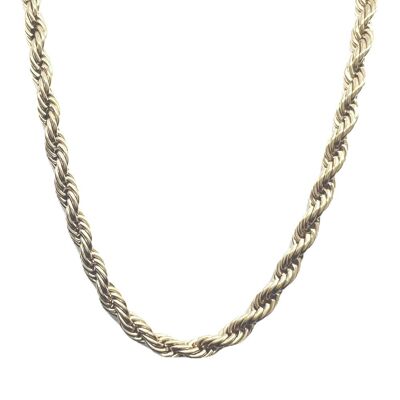 Chain twisted stainless steel 50cm