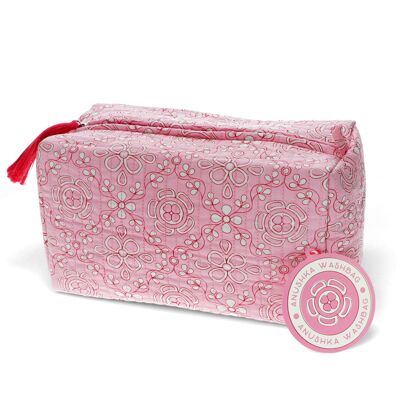 Quilted wash bag - Anushka