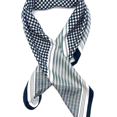Square silk touch scarf 70x70 d-33