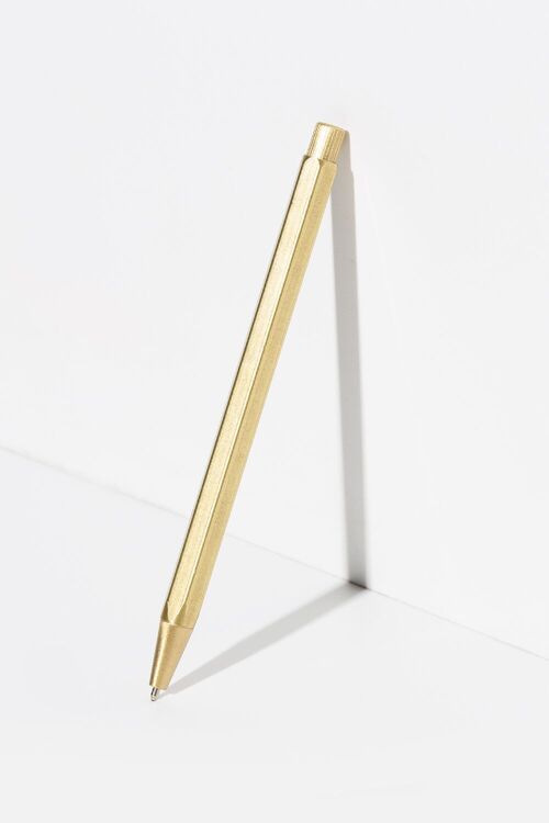 Vintage Pen | Gold - Octagon Design