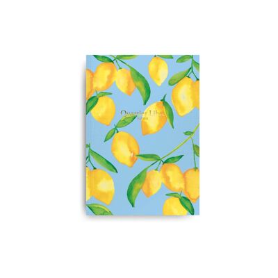 A6 lined notebook Lemons