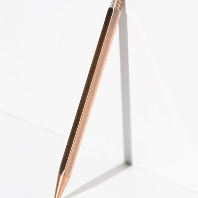 Vintage Pen | Copper - Octagon Design