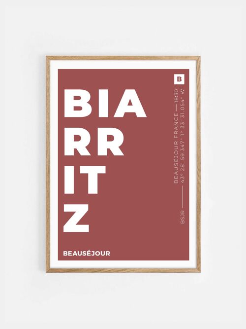 AFFICHE BIARRITZ