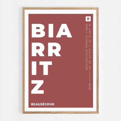 BIARRITZ POSTER