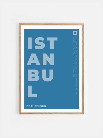 AFFICHE ISTANBUL 1