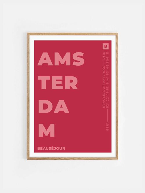 AFFICHE AMSTERDAM