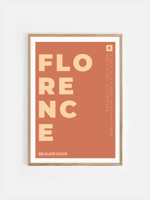 AFFICHE FLORENCE