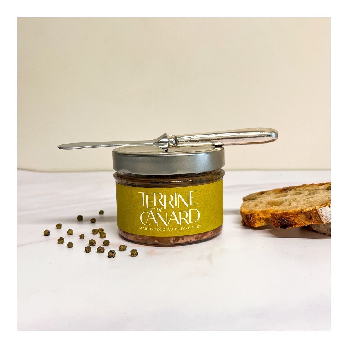 Marco Polo Ententerrine mit grünem Pfeffer - 180g