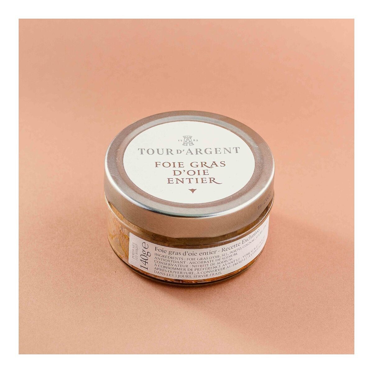 Foie gras d'oca intero - 140 g