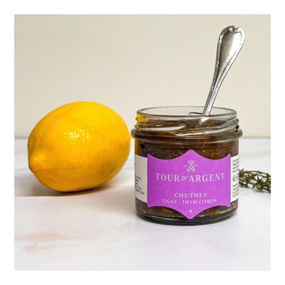 Chutney - Figs, lemon thyme - 110g