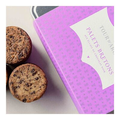 Biscuits - Breton Palets with Dark Chocolate Chips - 350g