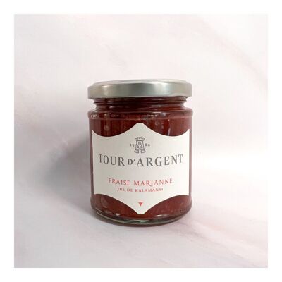 Marmelade – Marianne-Erdbeeren, Kalamansi-Saft – 200 g