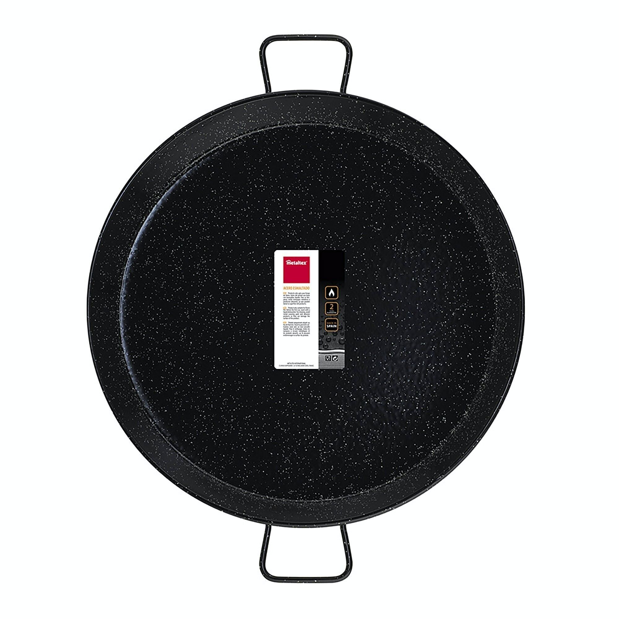 70 Cm Briebe Levante Poêle à Paella Induction 70 Cm, Acier Émaillé, Pour 25 Poele A Paella