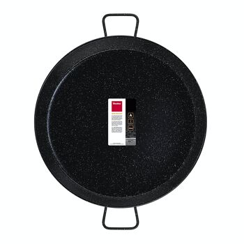 Metaltex Poêle à Paella Acier Vitrifié 65 cm 25 Portions 1