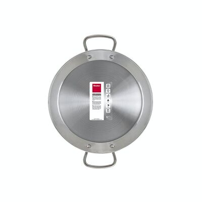 Metaltex Paellera Inox INDUCTION 36 cms 7 Portions