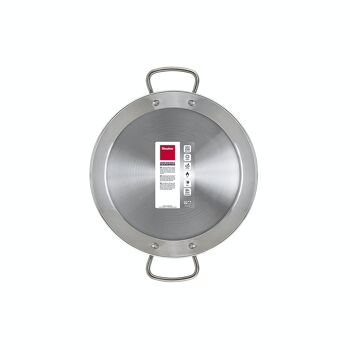 Metaltex Paellera Inox INDUCTION 28 cms 3 Portions 1