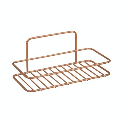 1 Level Shelf REFLEX COPPER Series by Metaltex. Exclusive Polytherm® Copper coating