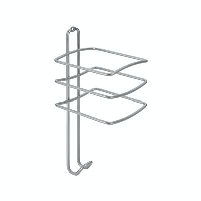 Trocknerhalterung der Metaltex ONDA-Serie. Polytherm® Finish Farbe Silber