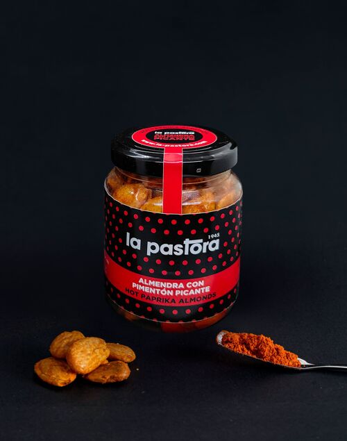 Almendras con PIMENTON PICANTE - 125 gr