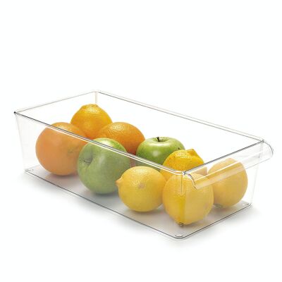 Metaltex transparenter Kühlschrank-Organizer 18x37x10 cm Nr. 11