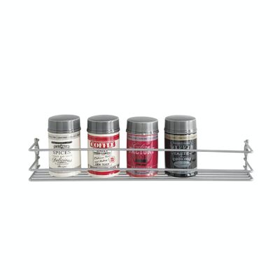 1 Tier Spice Rack PEPITO Series by Metaltex. Polytherm® Finish Color Silver