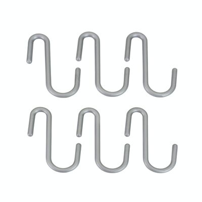 Set of 6 Metaltex CITY Series Hooks