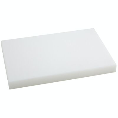 Metaltex - Tavola Cucina Professionale 60x40x3 Colore Bianco. Polietilene